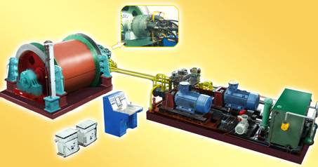 液压防爆提升机和提升绞车（减速器传动型）